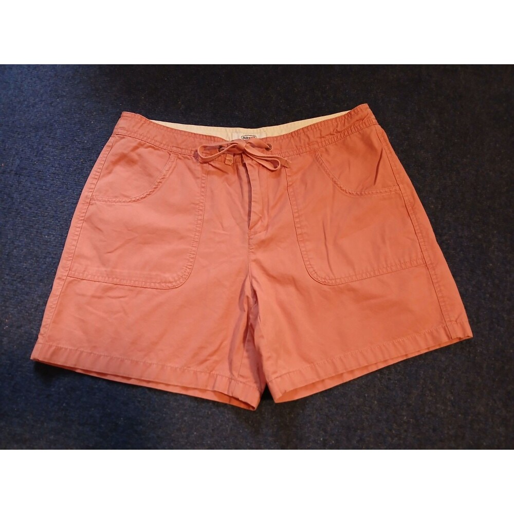 Old Navy Peachy Chino Everyday Shorts with Pockets 100% Cotton 8